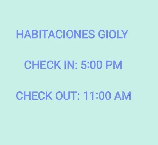 Gioly ホームステイ *